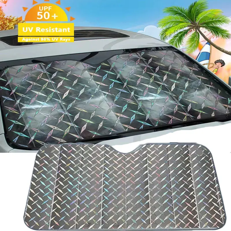 

Car Sunshade Front Rear Window Curtain Car Windshield Sun Shade Covers Visors Curtain UV Protection Accessories