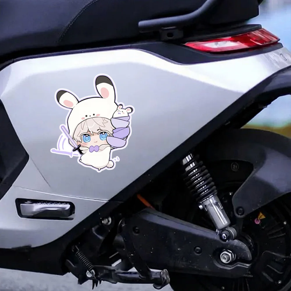 Zayne Cute Car Styling Sticker Auto Body Window Windshield Decal Love and Deepspace Vehicles Motorcyc Decor Exterior Accessories