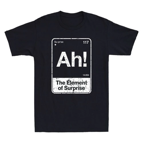 Ach! The Element of Surprise T-Shirt PROJECT HAIL MARY Grafikdruck Hochwertiger Luxus-Unisex-Stil für Männer und Frauen – Detail 5
