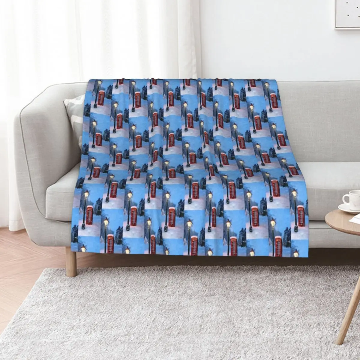 Red telephone box Throw Blanket For Baby Bed covers Sofa Soft Plush Plaid Cute Plaid Quilt Blankets