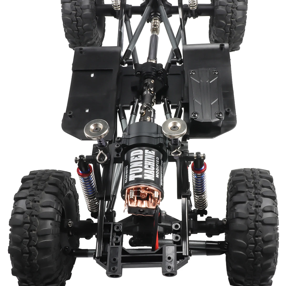 SCX10 II Trasmissione Planetaria con Pignone Caso di Trasferimento Piastra Paramotore Set per 1/10 RC Crawler Auto FAI DA TE 90046 90047 Aggiornamento del Telaio