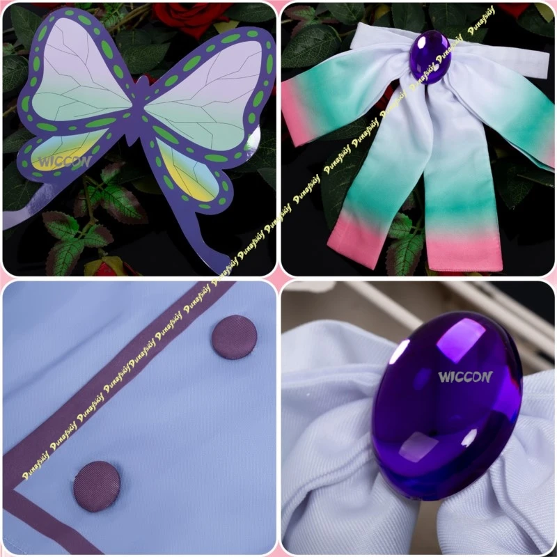 أنيمي البدلة تأثيري ازياء فستان EM O جديد الفتيات فستان القتلة شعر مستعار ER لطيف فراشة معطف المرأة تنورة الخريف عيد الميلاد هالوين #5