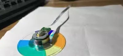 AWO 교체 오리지널 프로젝터 컬러 휠, 크리스티 DHD670-E, 옵토마 EW865 프로젝터