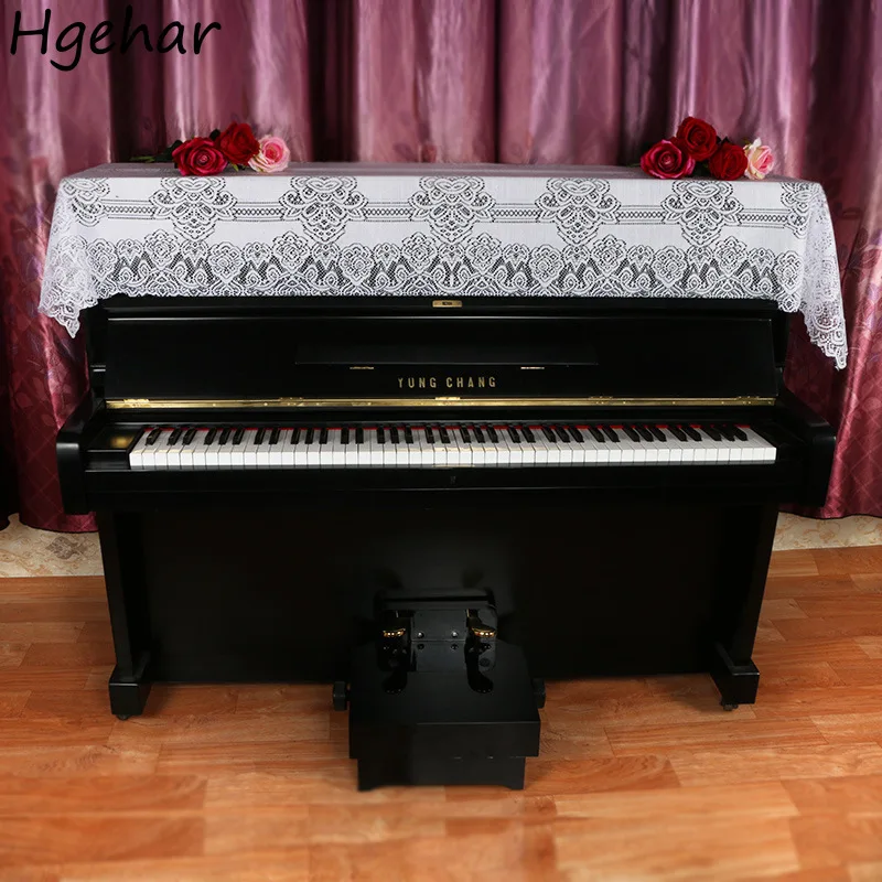 

Европейские кружевные Чехлы для пианино, пылезащитные универсальные чехлы для мебели, домашнего декора, модный современный Универсальный пылезащитный чехол