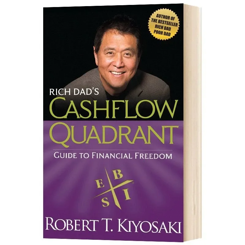 rich dads cashflow quadrat guide to financial dom paperback livro original em ingles 01