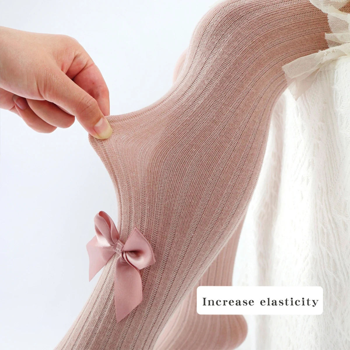 4er-Set Kinderleggings für Babys und Kleinkinder – Mittlere Dicke, Weich und Dehnbar für Ganzjahres-Komfort – Detail 5