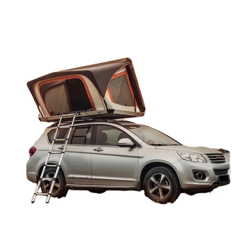 4 Person Aluminium Large Hard Shell Car Rooftop Tent Roof Top Tent Electric