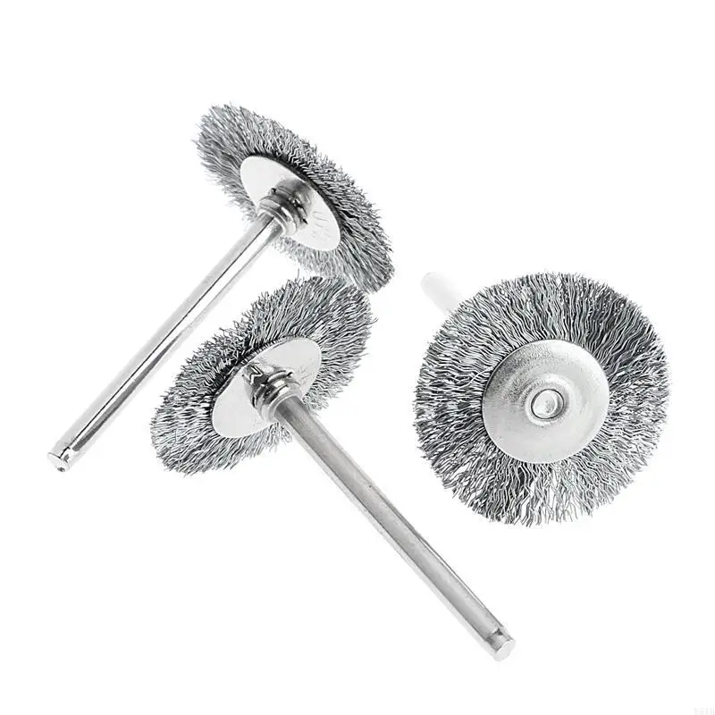 

Y51B 9 Steel Brush Wire Wheel Brushes Die Grinder Rotary Electric Tool for Engraver