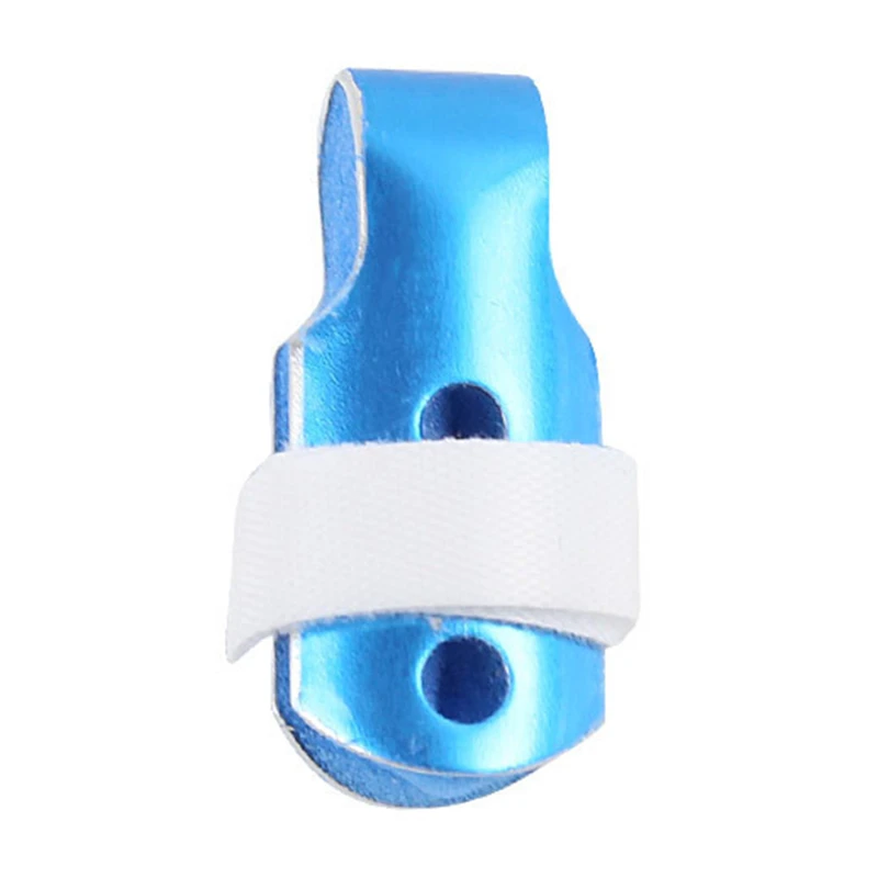 Blue Finger Splint Brace Arthritis Joint Corrector Finger Support Fixed Finger Straightener Brace Orthopedic Correction Tool