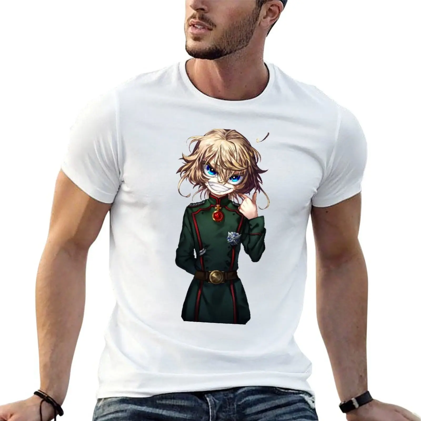 

Tanya Degurechaff - Youjo Senki T-Shirt funny t shirts dark humor man tshirt T-Shirt