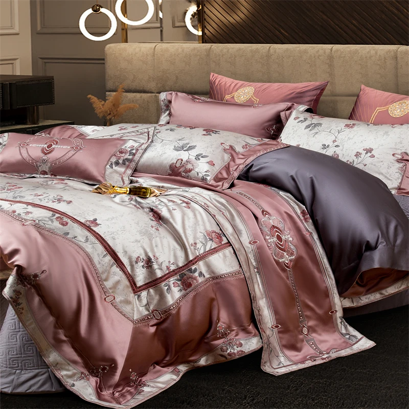 Chic Rose Flowers Jacquard Sat - Home Textiles Europe review and price