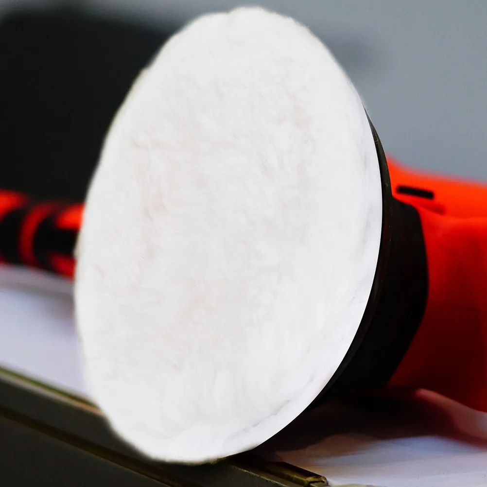 

2 шт. шерстяных полировальных кругов для автомобиля, 6 дюймов, для воскования, герметизации, нанесения глянцевого покрытия, полировки и кондиционирования поверхностей