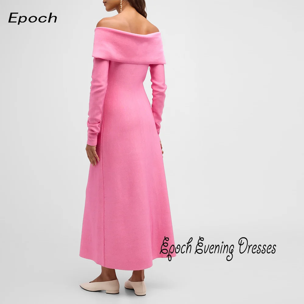 Epoch abito da sera di lusso elegante Arabia muslimextimustial beacon scodise biglietti da visita a-line Off The Shoulder Cocktail Prom Gown per donne Sexy 2024