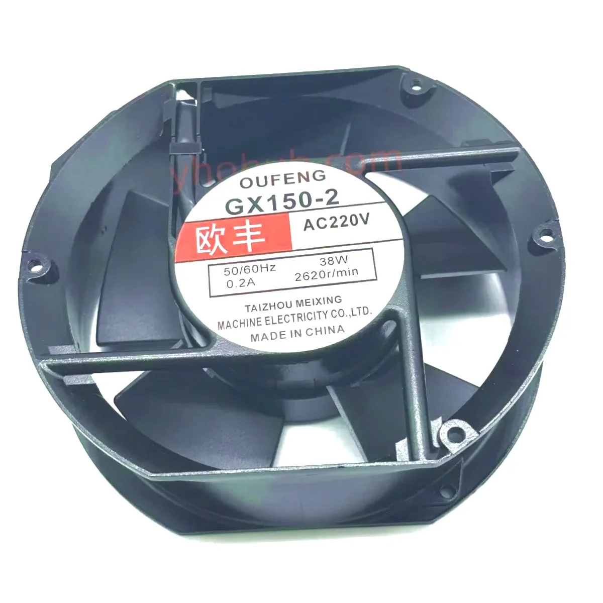 meixing-gx150-2-server-cooling-fan-38w-172x172x51mm-2-wire