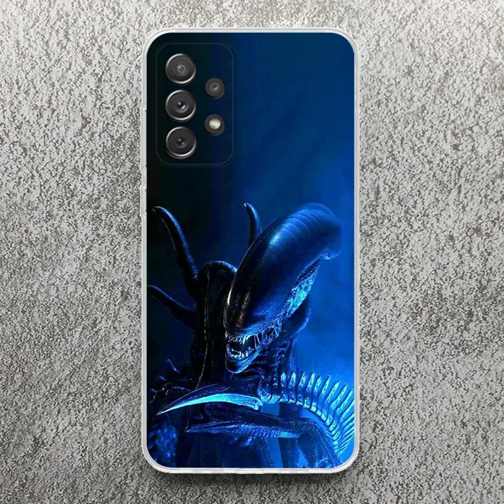 Movie Alien Xenomorph Phone Case For Samsung,Galaxy,S20,S21,S22,S23,Fe,Lite,Plus,Ultra Note Shell