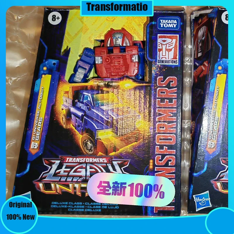 

Оригинальная трансформация Legacy United Deluxe G1 Universe Gears, экшн-фигурка, модель, коллекция игрушек, подарок для хобби, в наличии