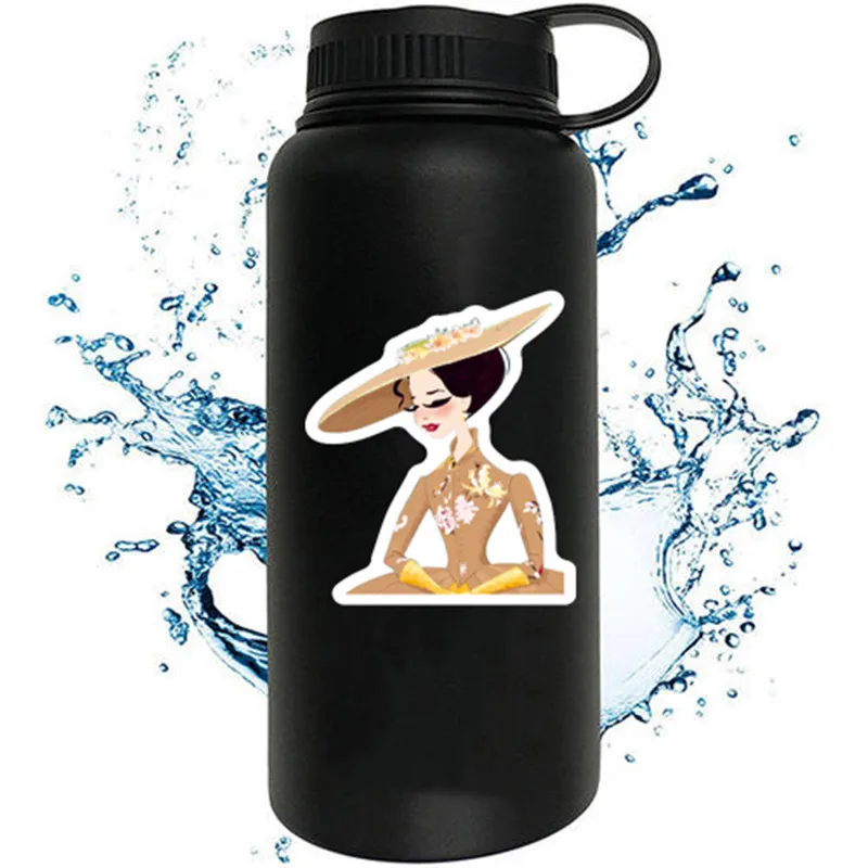 ملصقات فينيل على شكل دراما خارجية للتلفزيون ، ملصقات مقاومة للماء ، ملصقات لابتوب ، حقائب ، لوح تزلج ، زجاجة مياه ، 50 #2