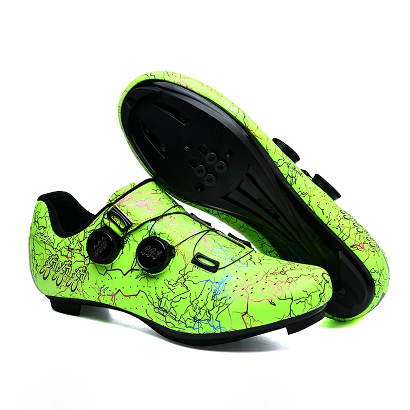 Scarpe da ciclismo da donna scarpe sportive da bicicletta autobloccanti da strada scarpe da MTB da uomo SPD scarpe sportive da ciclismo da corsa su