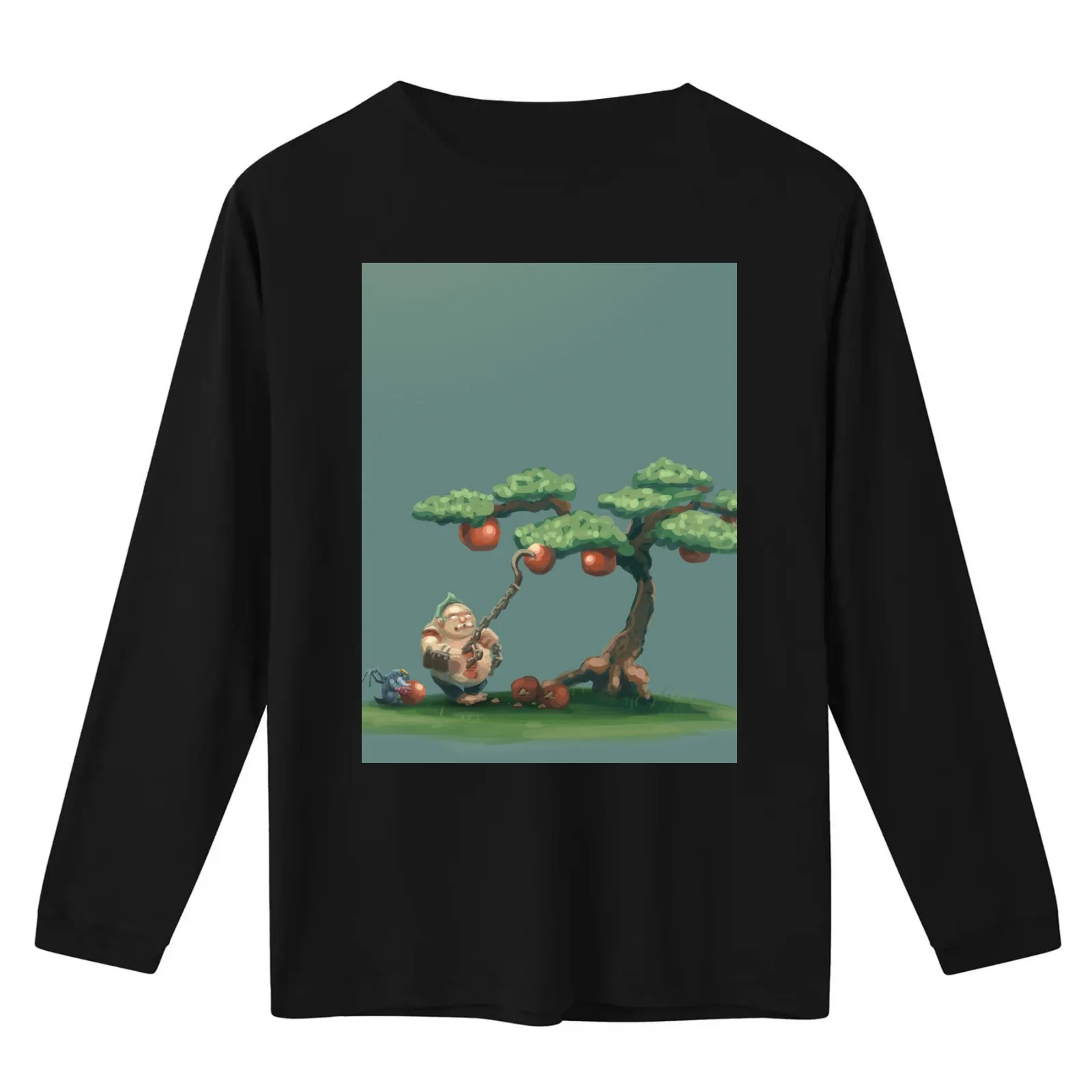 Pudge-Dota 2 T-Shirt Summer Casual Cotton Tee Oversized Streetwear Tops Vintage Graphic Print Loose Fit Short Sleeve