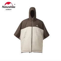 Naturehike Sleeping Bag Wearable Cloak Sleeping Bag Poncho Coat Outdoor Camping Portable Ultralight Cotton Sleeping Bag Quilt