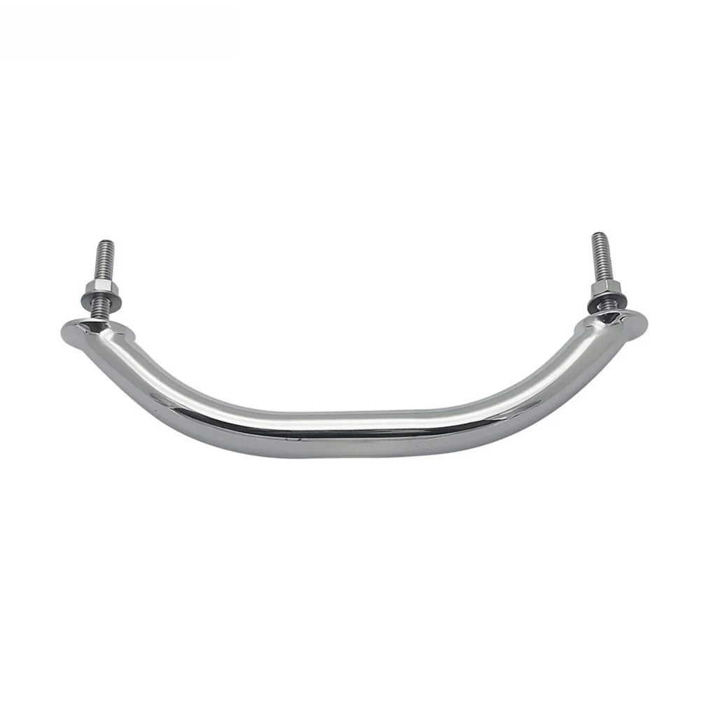 Marine Hardware 304 Stainless Steel Yacht Handrail with Enhanced Tooth Grip for Boats RVs and Bathrooms 21.91 cm