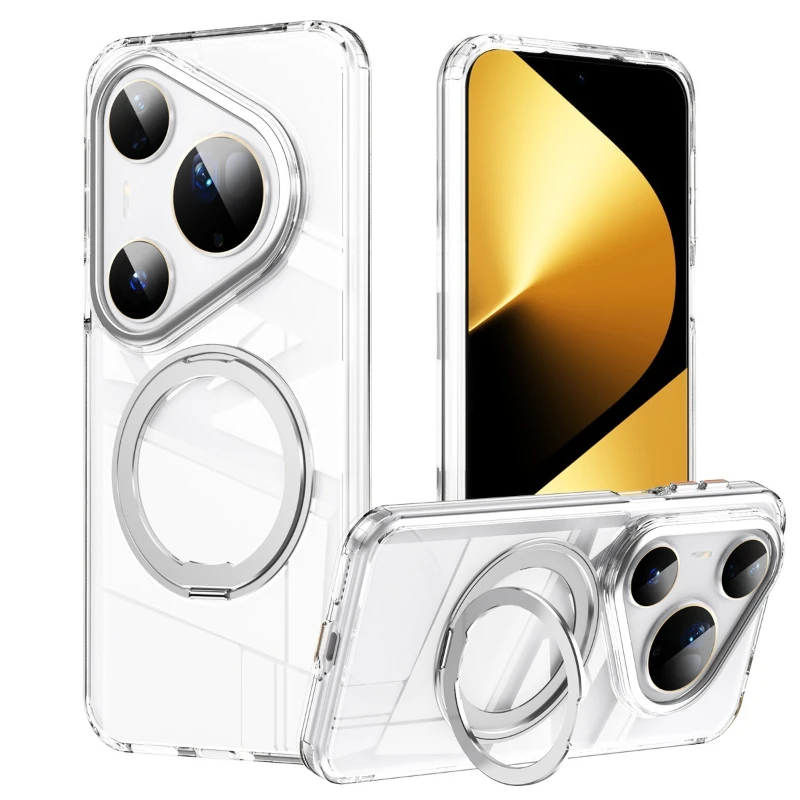 360° Rotating Magnetic Kickstand Case - Shockproof Anti-drop Cover with Full Protection For Huawei Pura70/pro/70pro Plus/70Ultra
