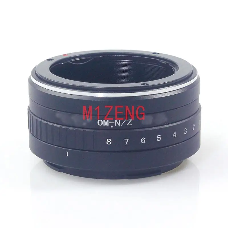 

OM-NZ Наклонный адаптер ring для olympus om mount lens to nikon Z Mount Z5 Z6 Z7 Z6II Z7II Z9 ZFC Z50 full frame беззеркальная камера