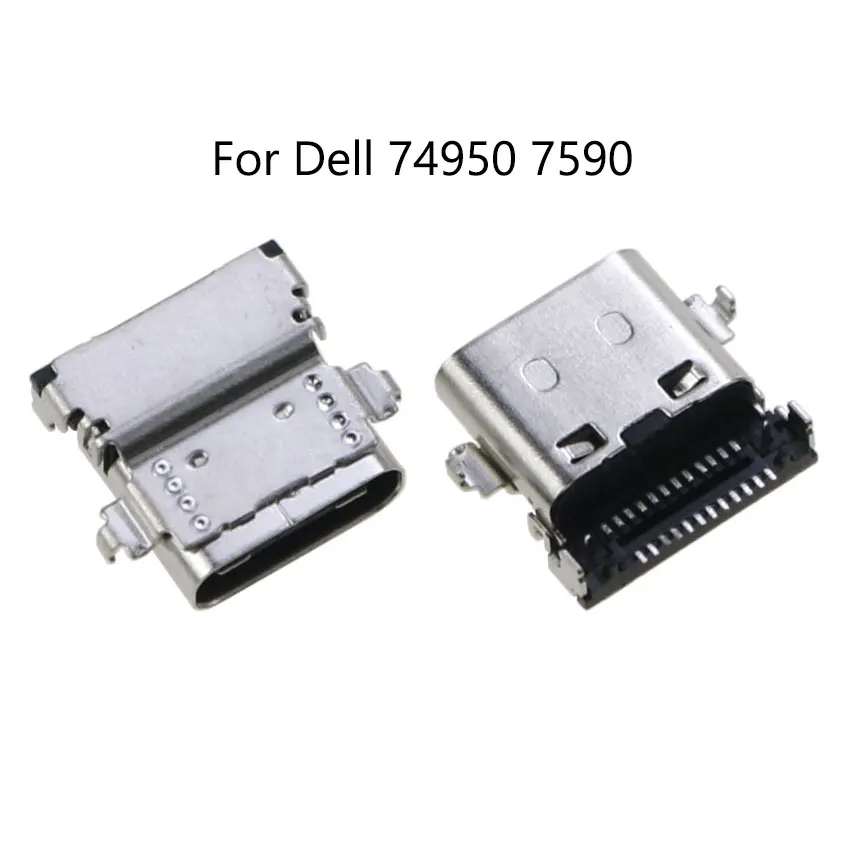 YuXi 1 Piece For DELL Latitude 7310 7410 7370 P67G 5258 5290 7390 5320 5420 7490 7590 USB Type C Charging Port Connector Socket