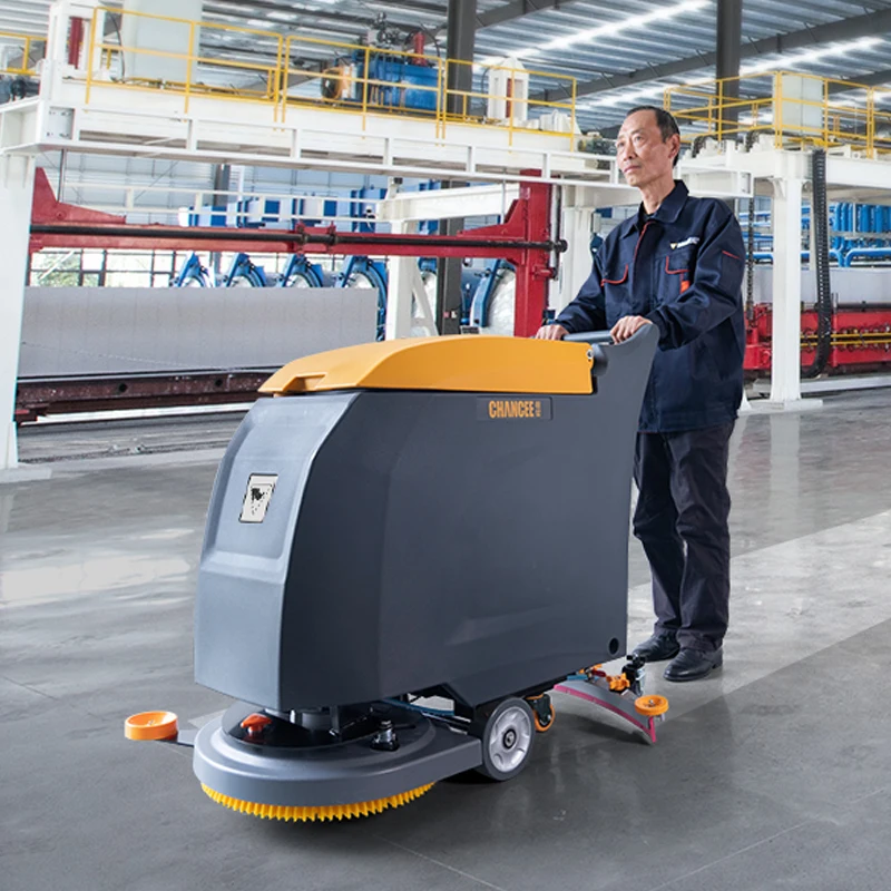 

M50 Professional Compact Electric Hand Push Floor Scrubber Dryer Industrial