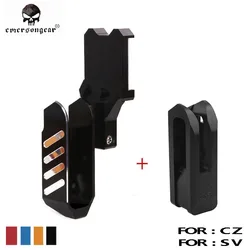 Emersongear CZ SHADOW2/SV/STI Series IPSC CNC aluminio Race Master funda y bloque de inserción