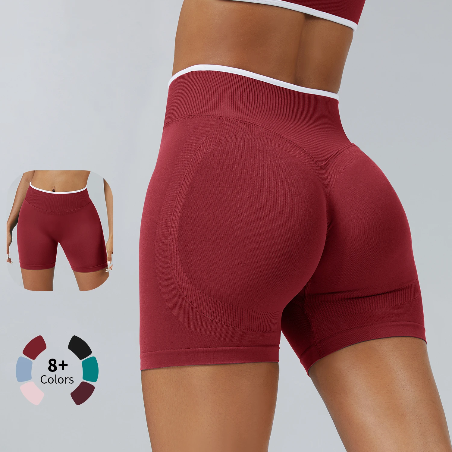 

Новые модные спортивные шорты для езды на велосипеде, тренажерного зала, бега и йоги — стильные тренировочные шорты для оптимального исполнения