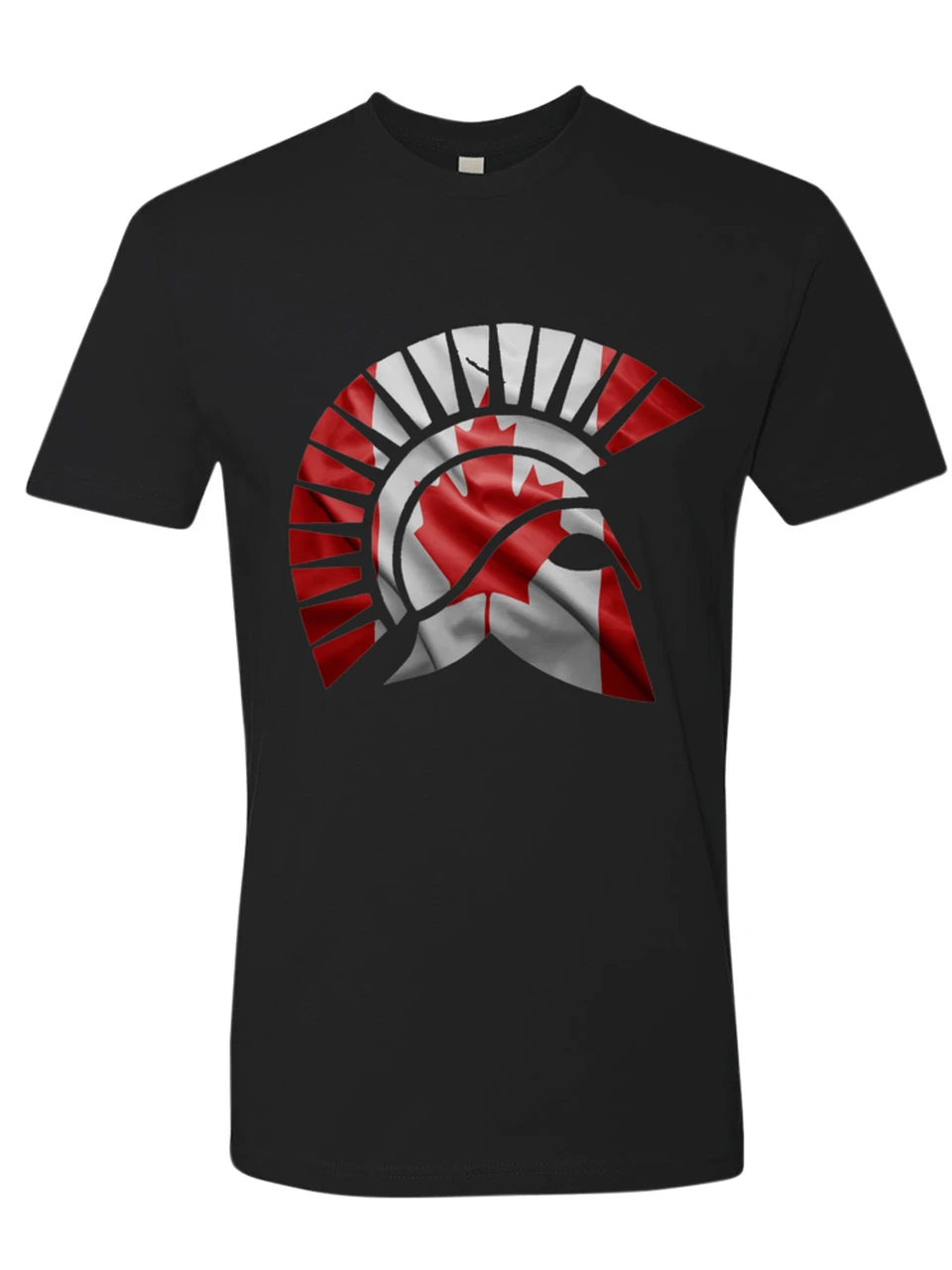 Molon Labe Canadian Flag Spartan Helmet Printed Mens T-Shirt. Summer Cotton Short Sleeve O-Neck Unisex T Shirt New Gift S-3XL