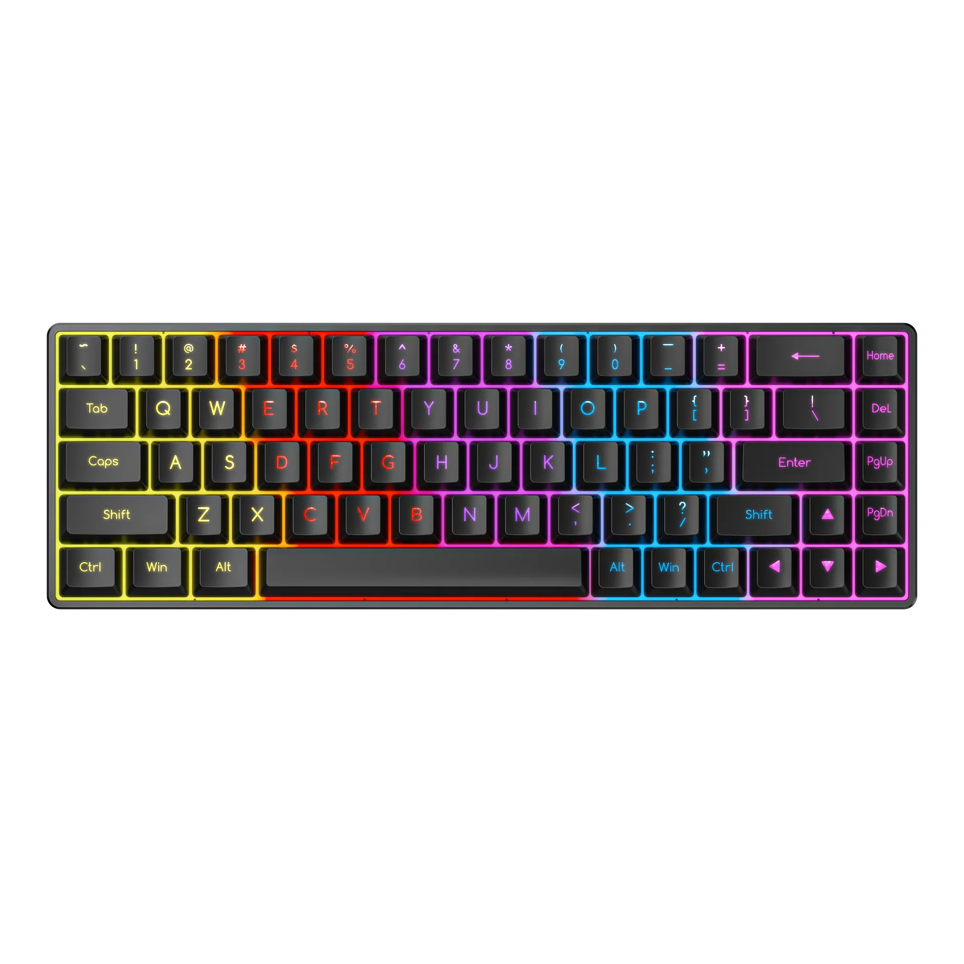 

Red axis mechanical keyboard, no rush gaming luminous desktop notebook