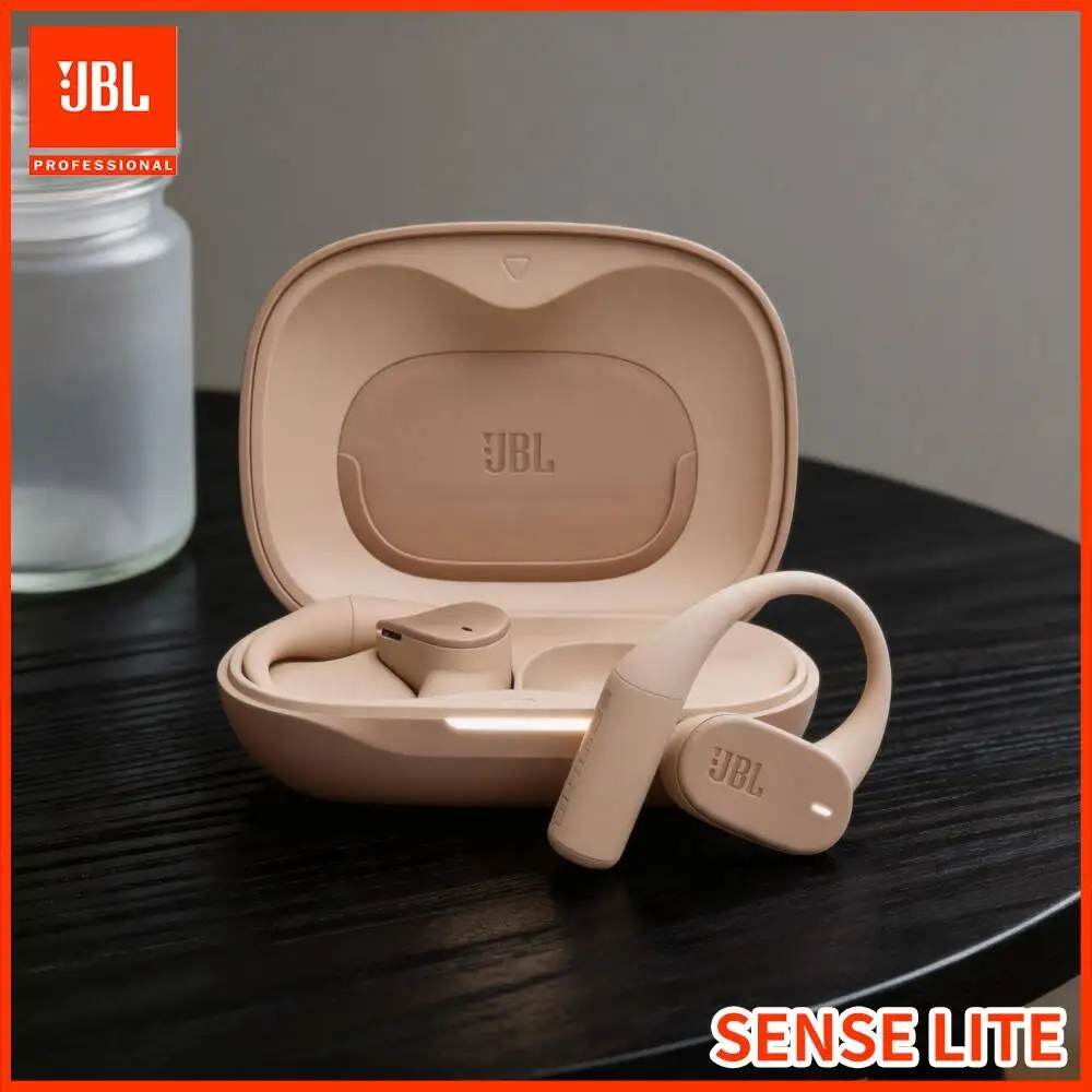JBL Sense Lite Wireless Open-Ear Earphones Flexible Secure Fit IP54 Sweat Proof 32H Battery Touch Control Outdoor Sport