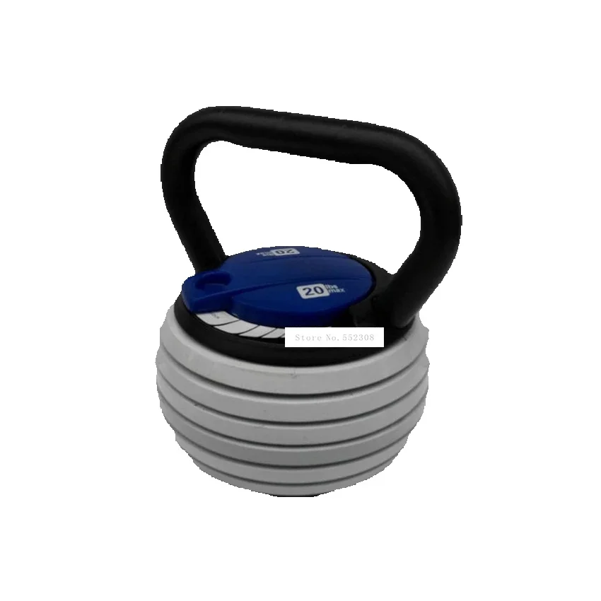 

YEJ-002 20 Pounds Cast Iron Kettle Bell Adjustable Weight Competitive Kettlebell Exercise Body Shaping Indoor Fitness Equipment