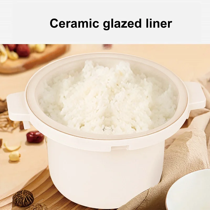 1.8L Electric Cooking Pot Home Ceramic 12h Appointment Electric Stew Pot Non-stick Rice Cooker Auto Keep Warm Pot Multi-function