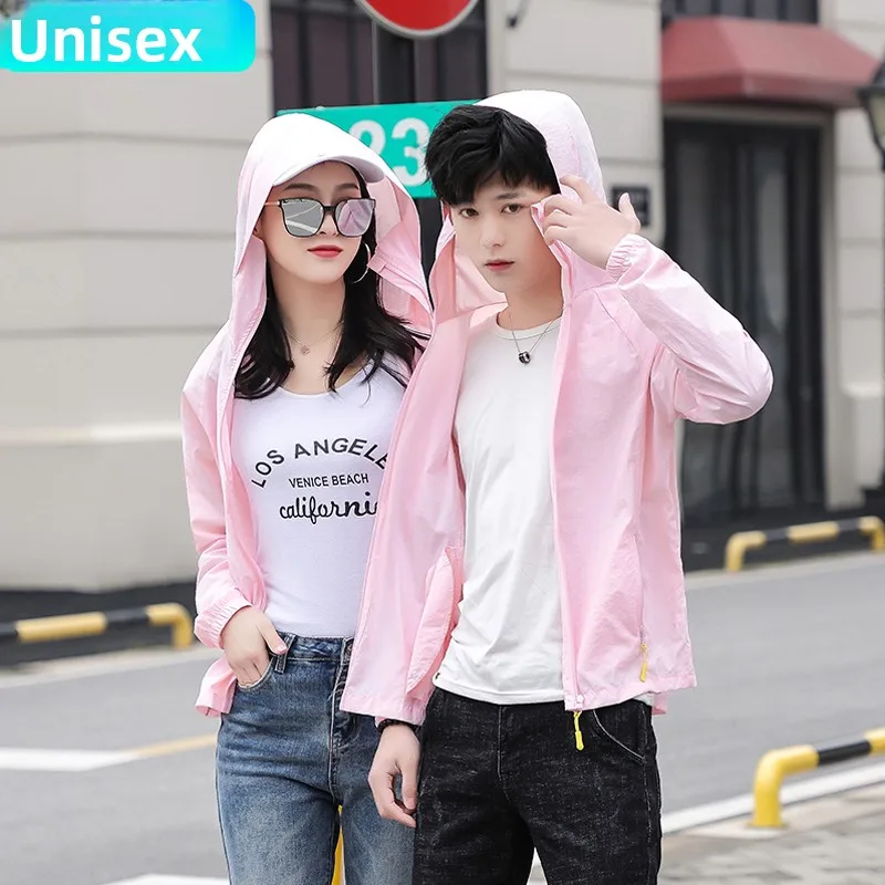 

Ultra-Thin Summer Men's Jaet Casual Ice Silk Fiing Vest Windbreaker Large Size Zipper Decorated Outdoor Sle round Hem