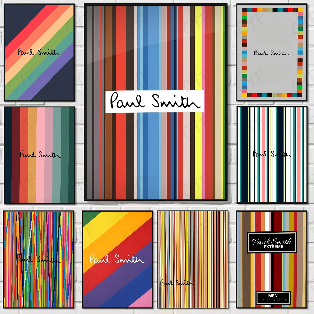Fashion P-Pauls SmithES cool Poster High Quality Wall Art for Home Office Bedroom Living Room Hallway Bar Perfect Gift Idea