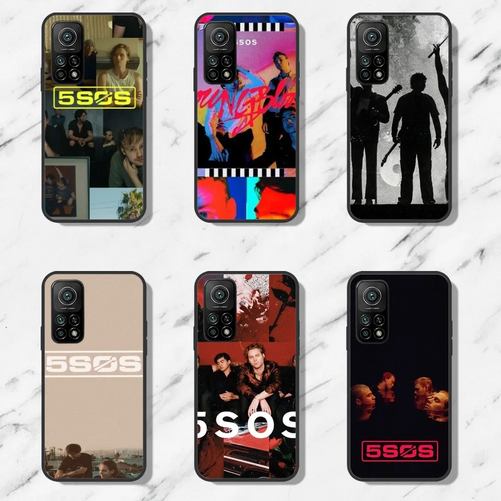 5 S-Seconds of S-Summer Phone Case For Xiaomi 12U 12pro Redmi 6 6A 7 7A K40pro Note8 Note9 Black Shell