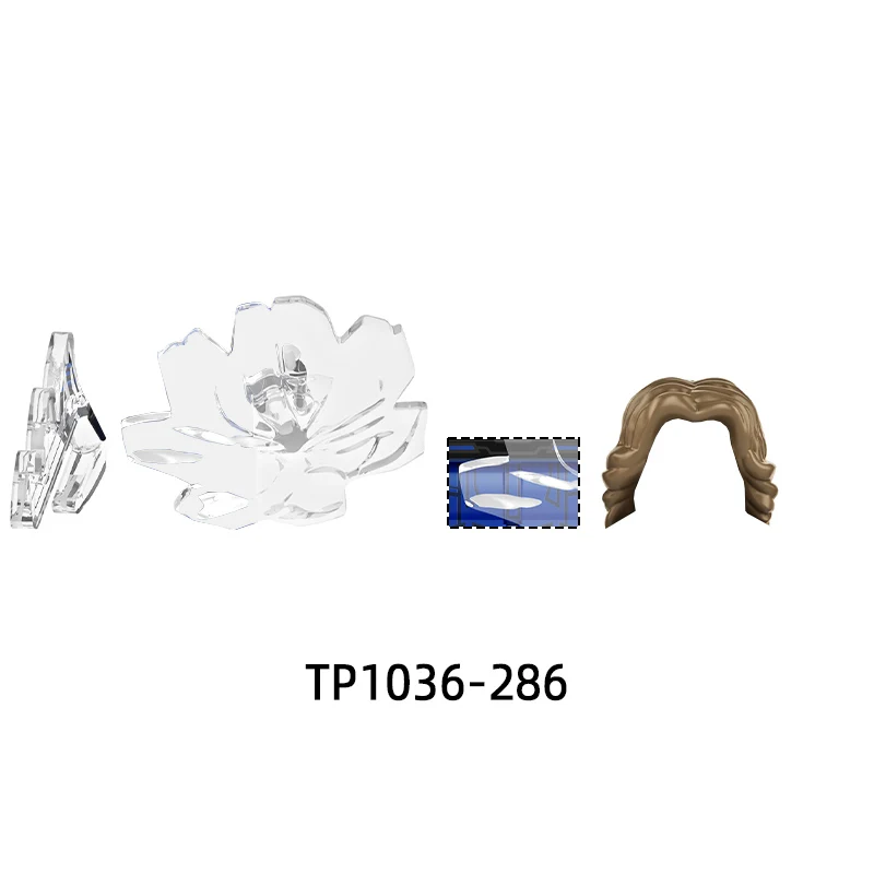 Le bouclier de Skateboard, figurines d'action, armes, pantalons, pièces de cheveux, blocs de modèles, ensemble de briques MOC, cadeaux, jouets TP1036