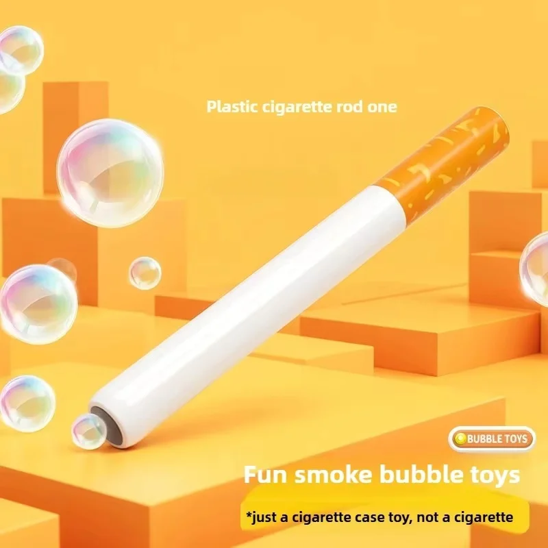 

Simulated Toy Bubble Cigarette Box Ins Style Funny Photo Prop Adult Decompression Prank Friend Gift Outdoor Portable