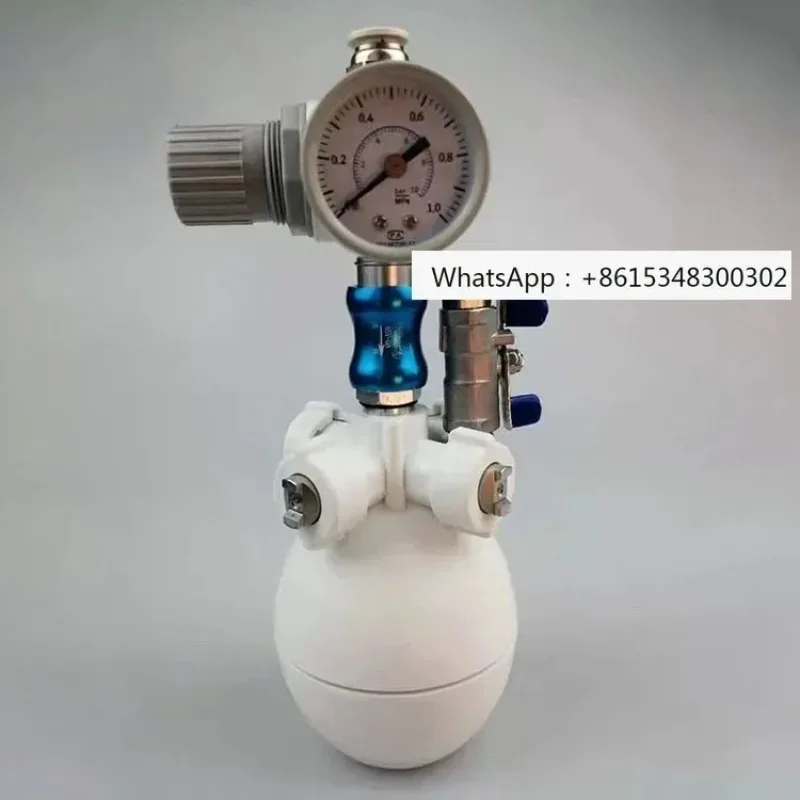 Gas water mixed dual fluid humidifier textile workshop cooling dry mist water