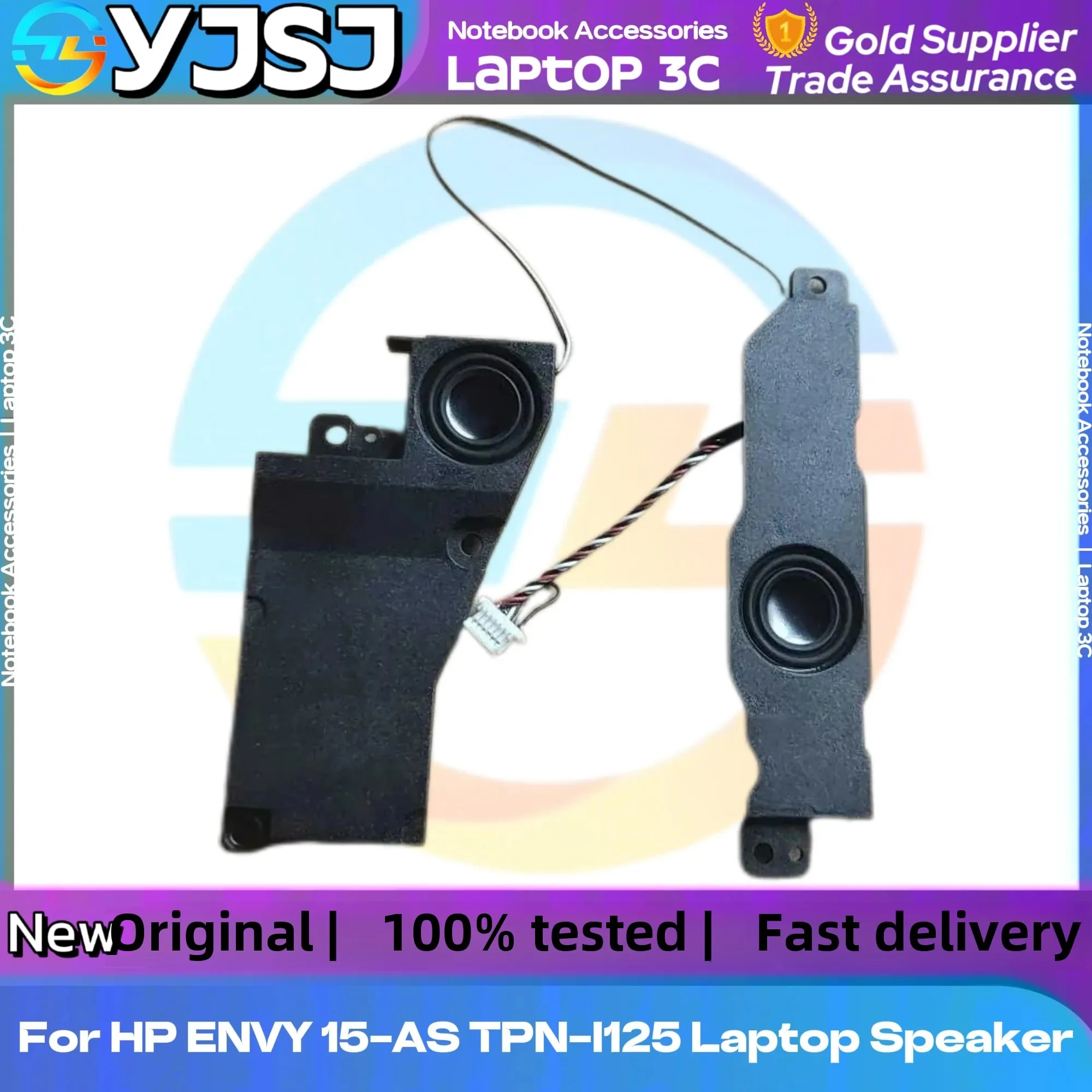 

new original laptop speakers for HP TPN-I125 15-as 15-AS Built-in speakers