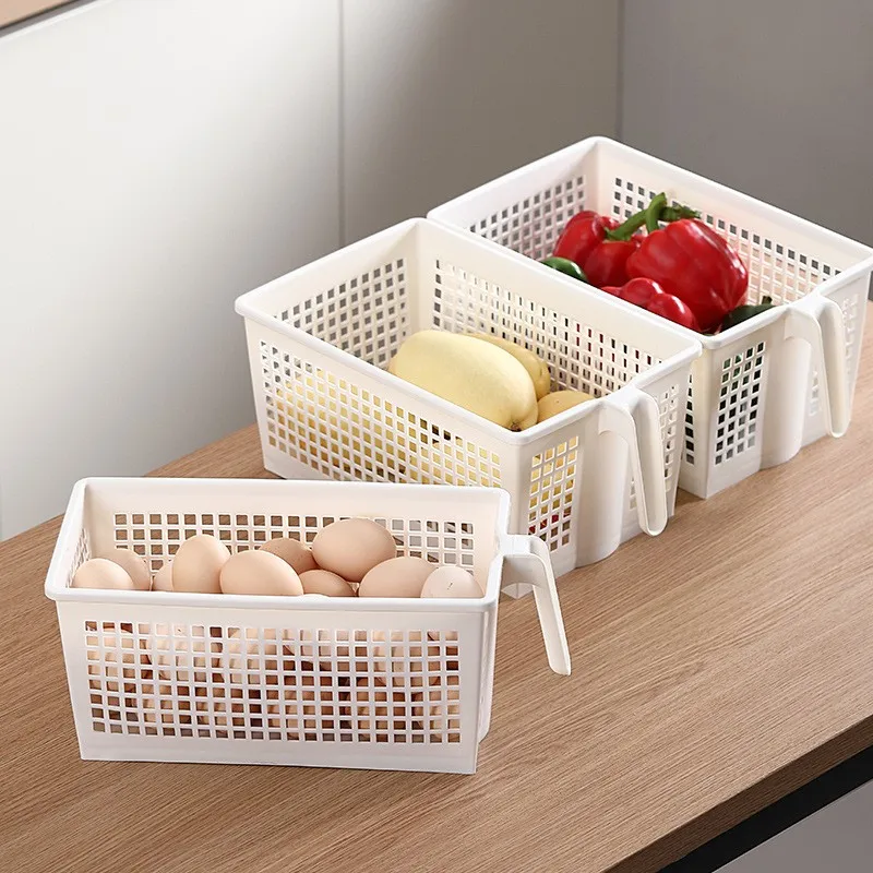 Portable Shower Caddy Tote Hollow Plastic Storage Basket with Handle Box Organizer Bin for Bathroom Pantry Kitchen Storage Box