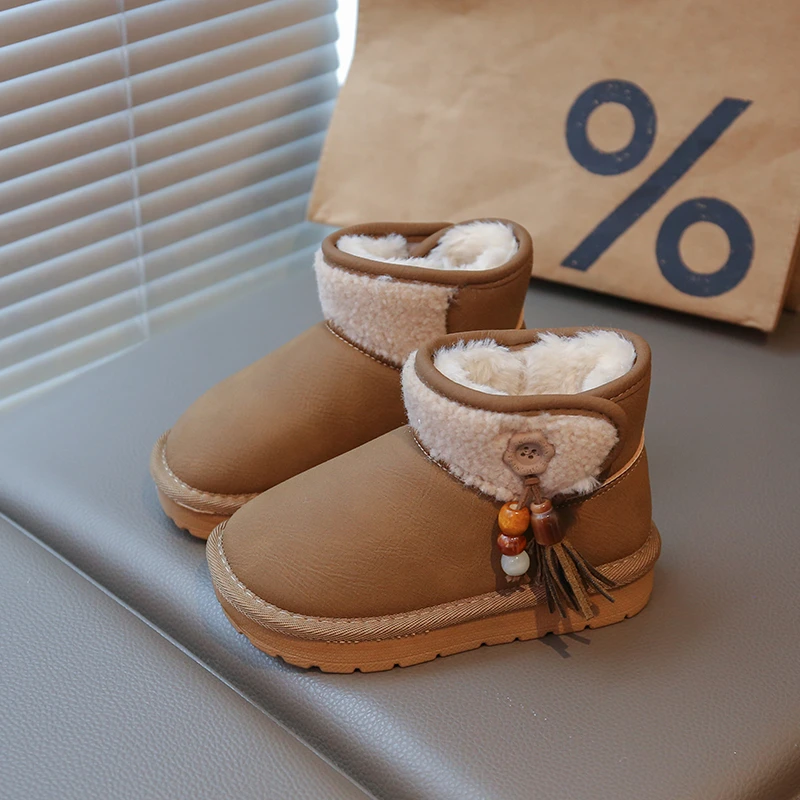 Botas de nieve para niños pequ - Kids Outdoor Boots reseña y precio