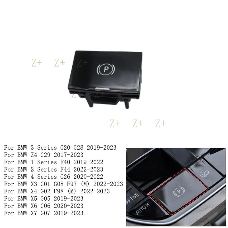 Z+  RHD Parking Brake Release Handle Handle Parkb for BMW G02 G08 G29 G06 G07 F40