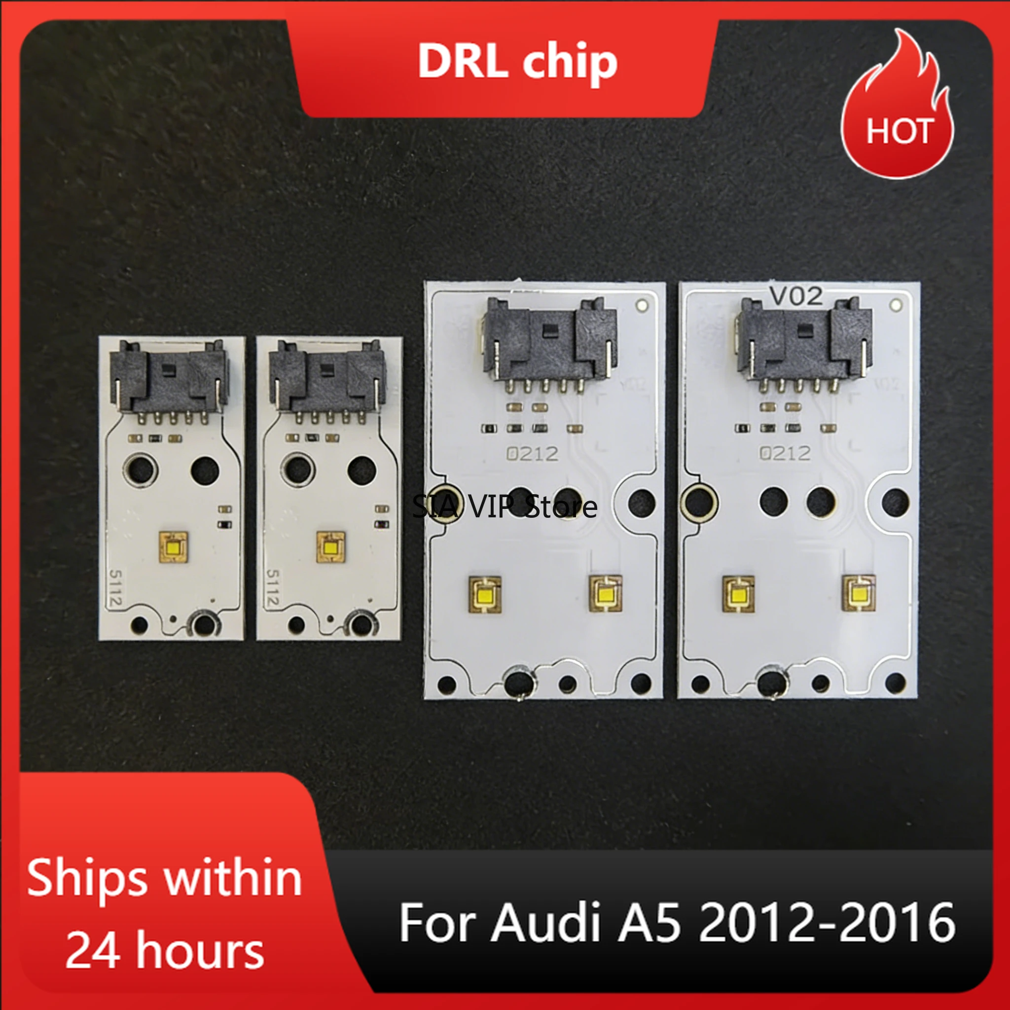 

For Audi A5 2012-2016 NEW Ballast chip LED circuit board light source board microchip car headlights DRL chip Module