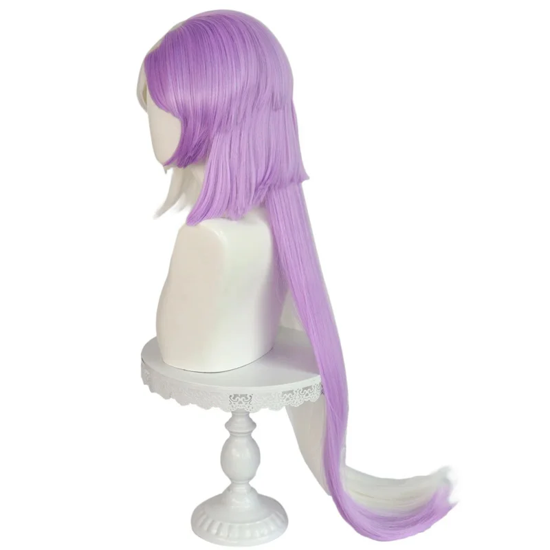 Anime perros callejeros Bungou 4ta temporada Sigma Cosplay peluca 90 cm de largo recto peluca púrpura para fiesta