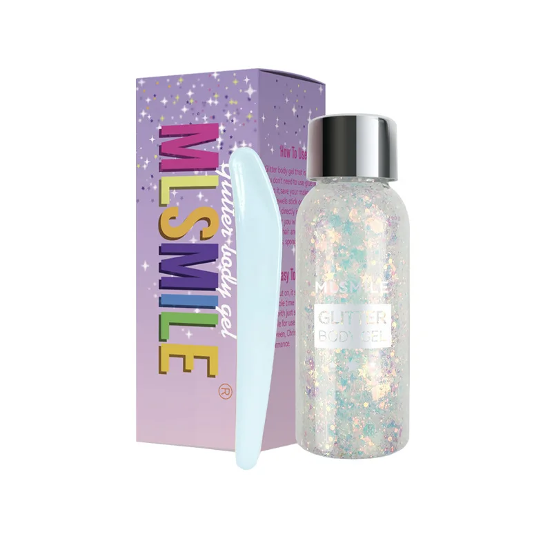 Eye Glitter Nail Hair Body Face Gel Art Waterproof High Gloss Glitter Body multifunzionale Makeup Decoration Party Festival