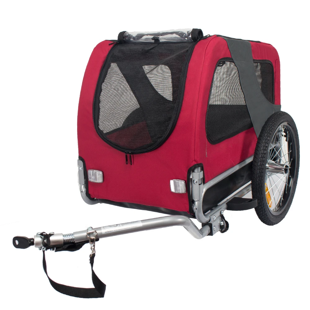 Camping Pet Dog Luggage Carry Transport Pet Bicycle Cycle Bike Cargo Trailer